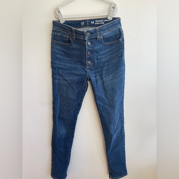GAP Kids Blue High-Rise Jegging Jeans - Picture 1 of 4